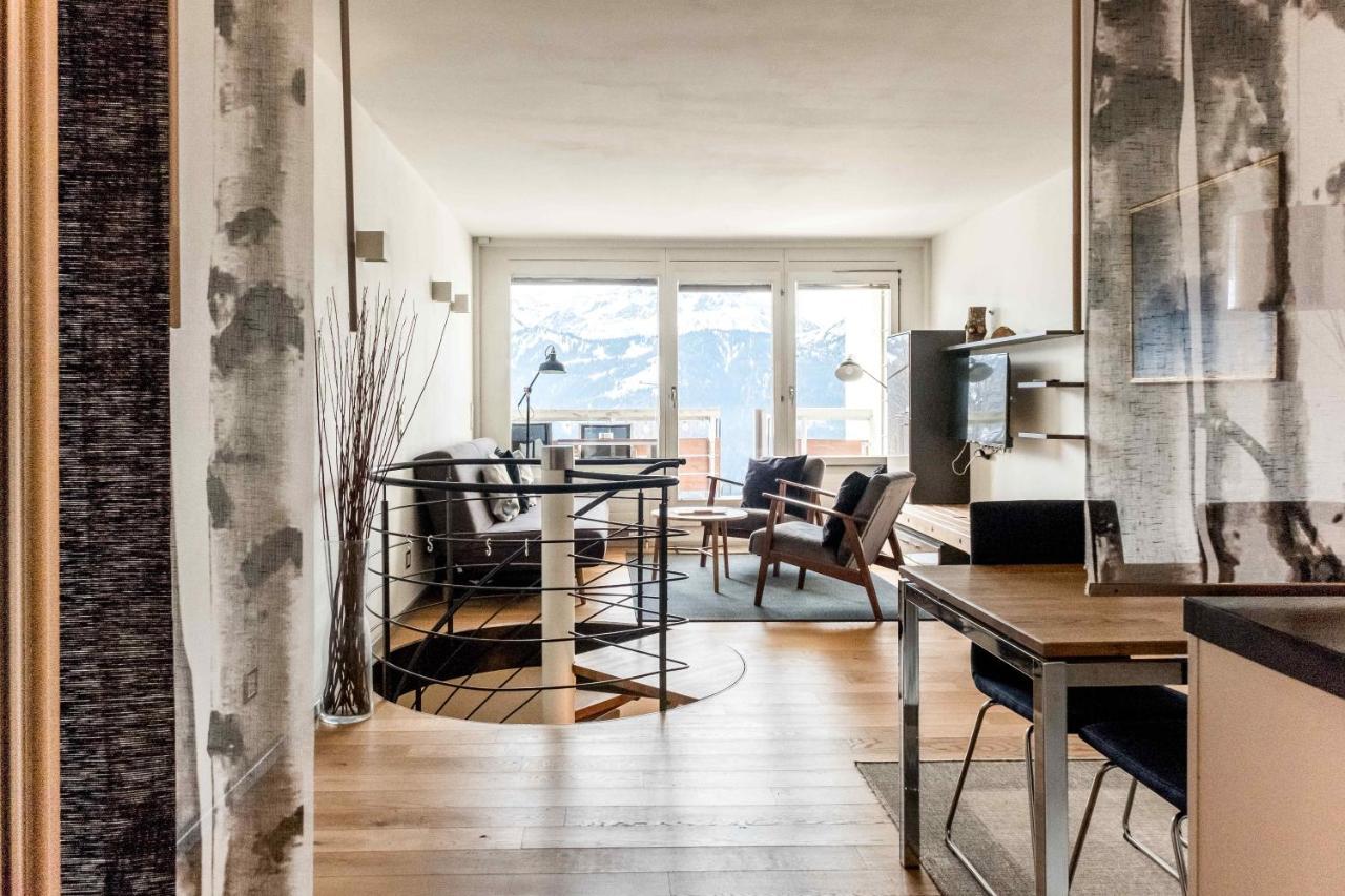 Apartment Alpenrose 2.5 Mit Mitbenutzung Spa & Wellness - Griwa Rent Ag Beatenberg Esterno foto