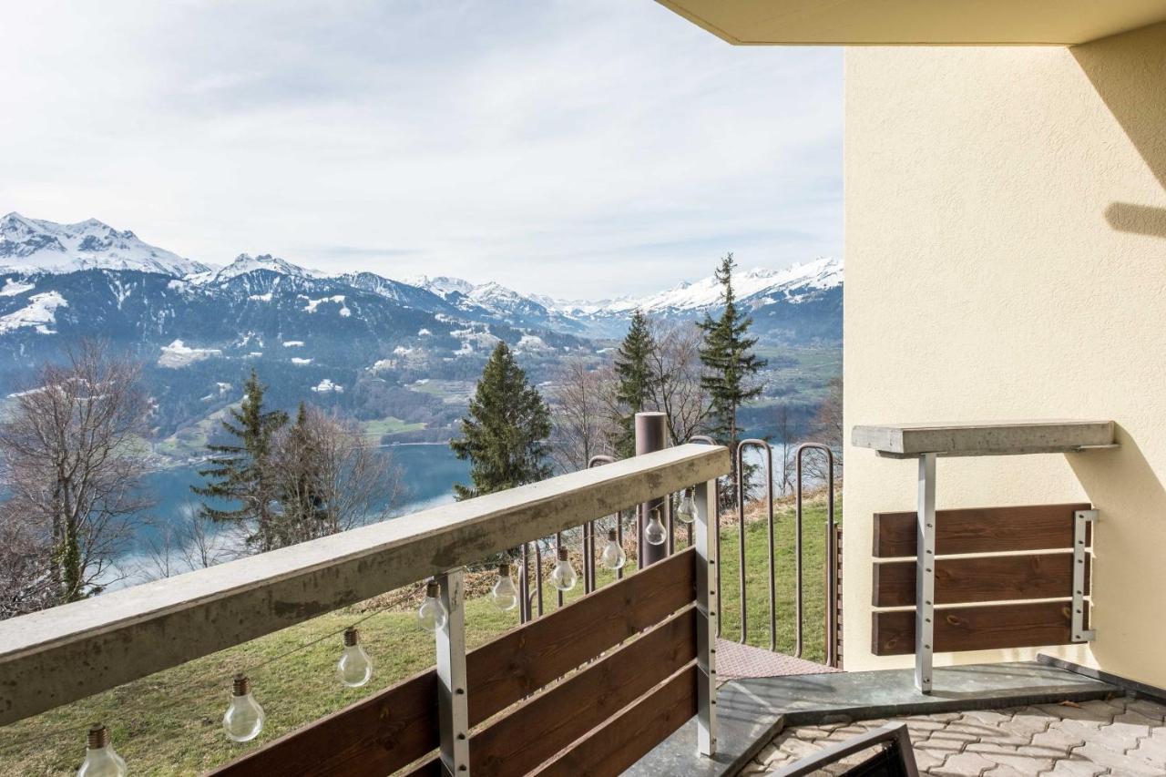 Apartment Alpenrose 2.5 Mit Mitbenutzung Spa & Wellness - Griwa Rent Ag Beatenberg Esterno foto